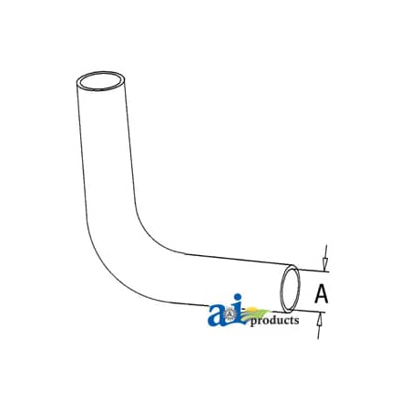 A & I Products Radiator Hose, Upper 14" x8" x2" A-D8NN8260BB